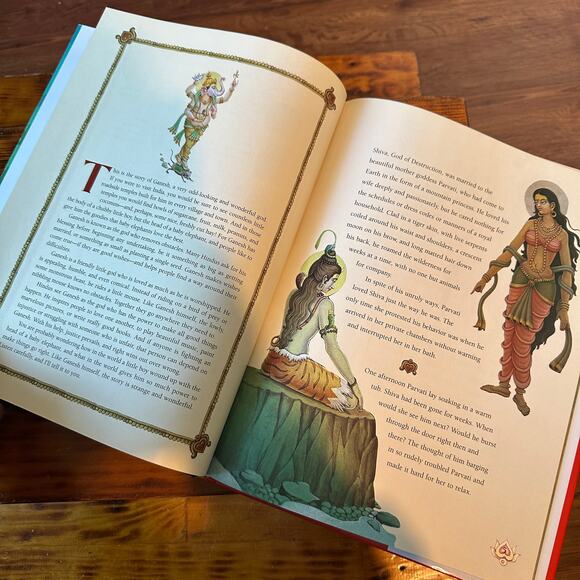 Vintage 2003 How Ganesha Got His Elephant Head Indian Stories For Children Book - Picture 4 of 10